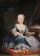 unknow artist Portrait of Princess Maria Felicita of Savoy France oil painting artist